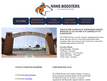 Tablet Screenshot of nnhsboosters.org